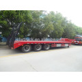 2015 low price 40ft lowbed semi trailer,tri-axle low bed semi trailer